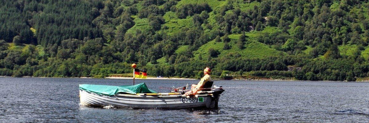 Fishing in the Trossachs National Park and Loch Lomond area